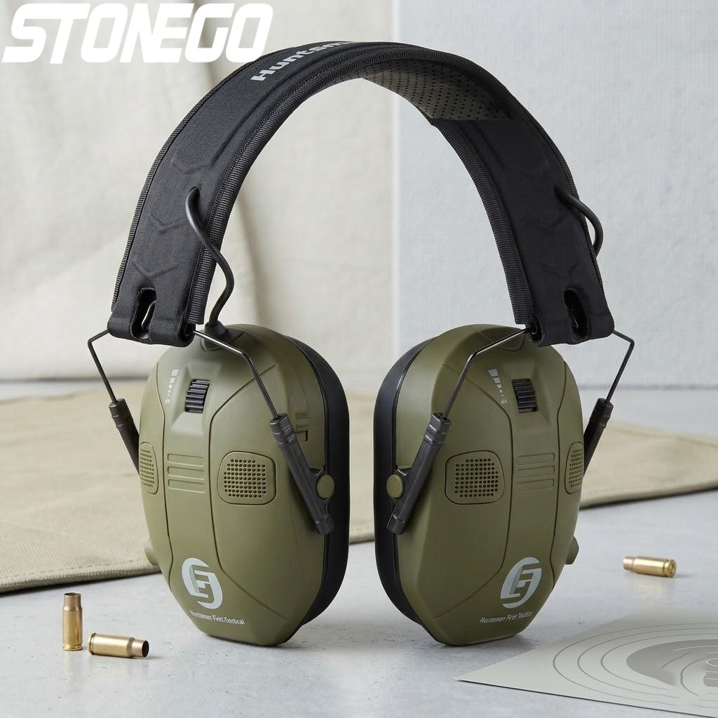 Earmuffs Foldable - Foldable Tactical Electronic Earmuffs 360 Degree