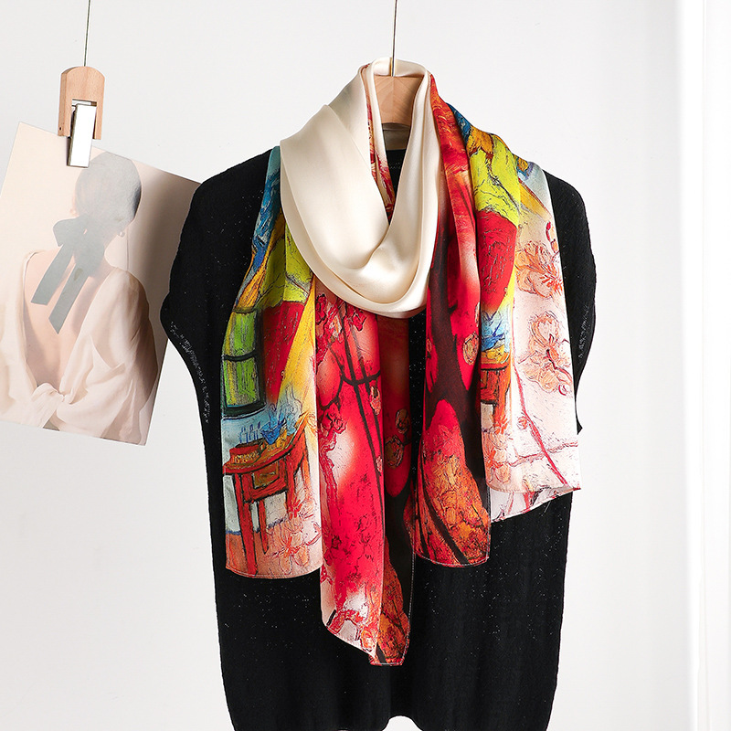 2025 Luxury brand 100% Real si - Shawl Wrap Winter 리뷰 및 가격