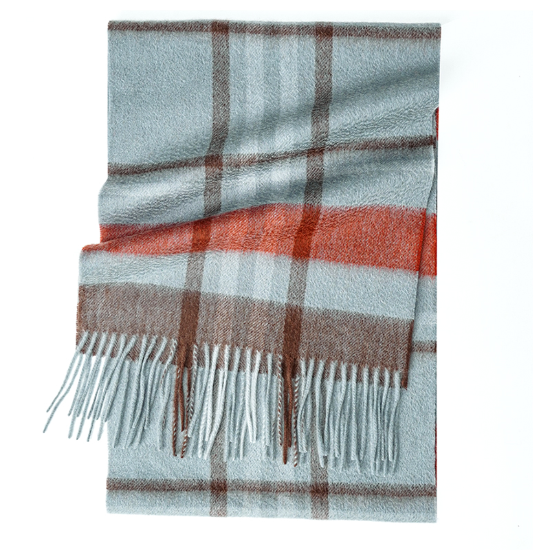 100% Cashmere Scarf   Plaid  W - Wool Scarf Men 리뷰 및 가격