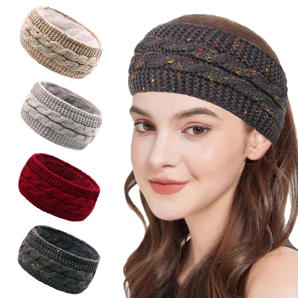 Winter Chunky Knit Women's Hea - Fleece Ear Warmer Band 리뷰 및 가격