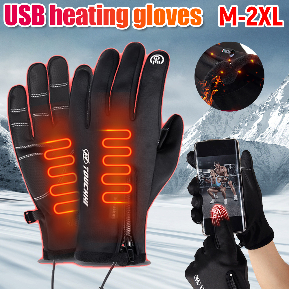 Winter Ski USB Heated Gloves T - Touch Screen Gloves 리뷰 및 가격