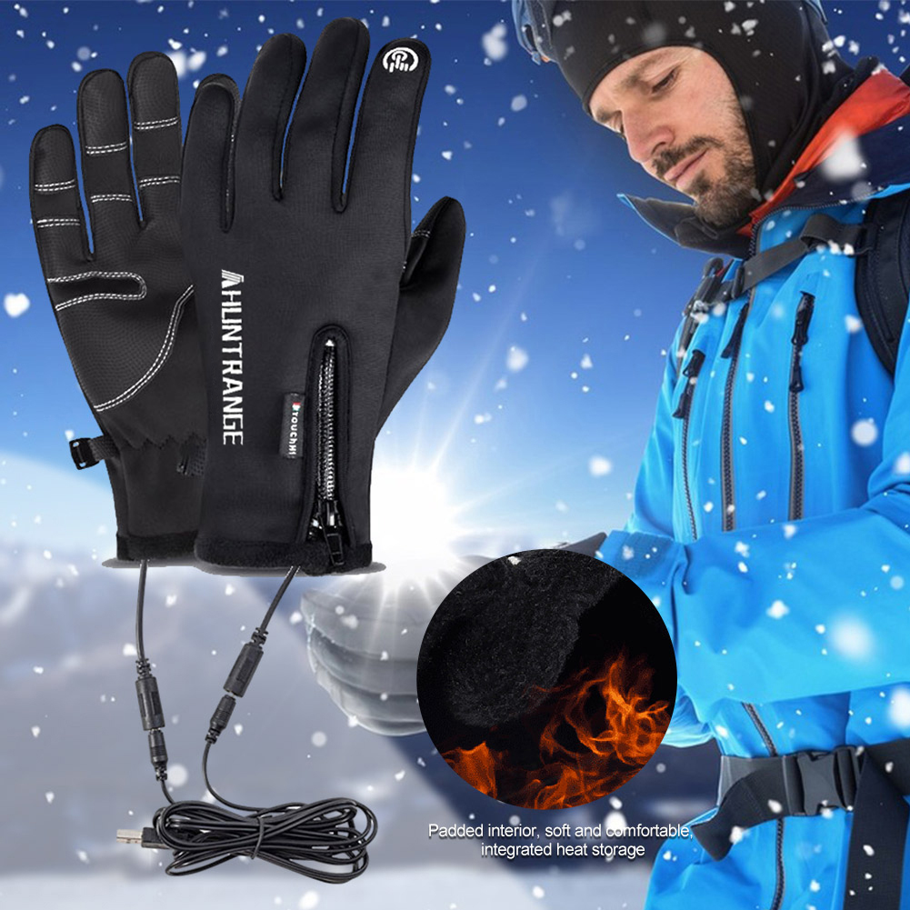 Winter Ski USB Heated Gloves T - Touch Screen Gloves 리뷰 및 가격