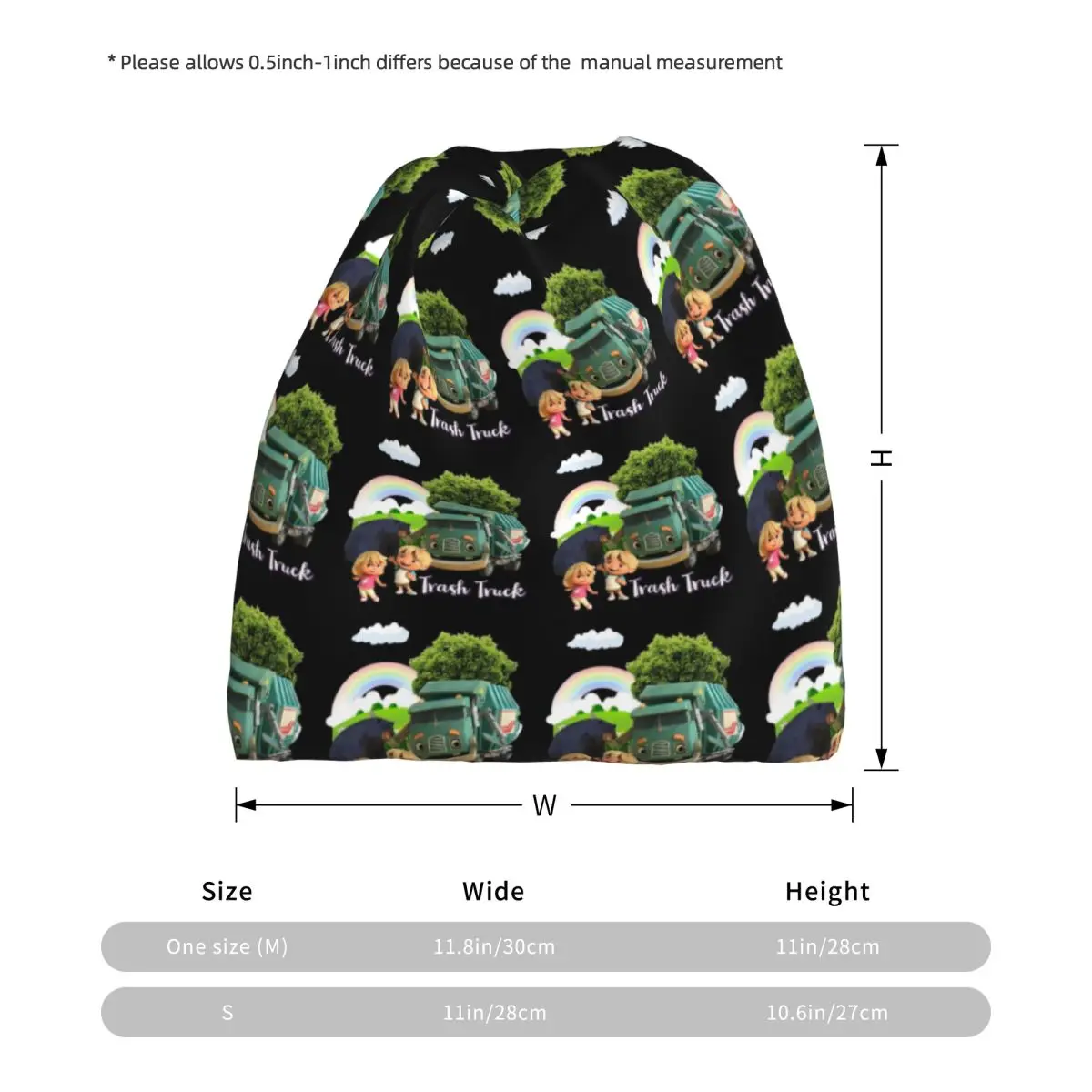 Trash Truck Animation, Trash T - Knit Beanie Hat Warm 리뷰 및 가격