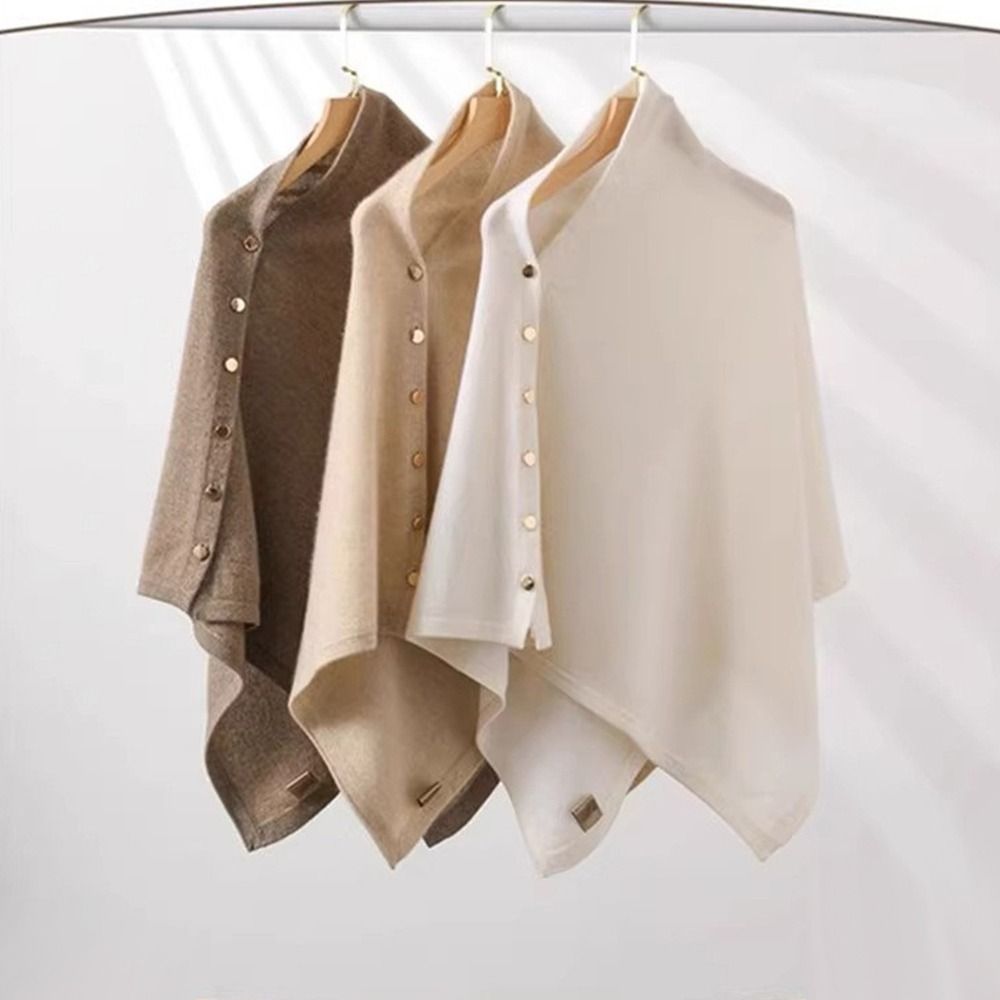 New with Button Pashmina Shawl - Shawl Wrap Winter 리뷰 및 가격