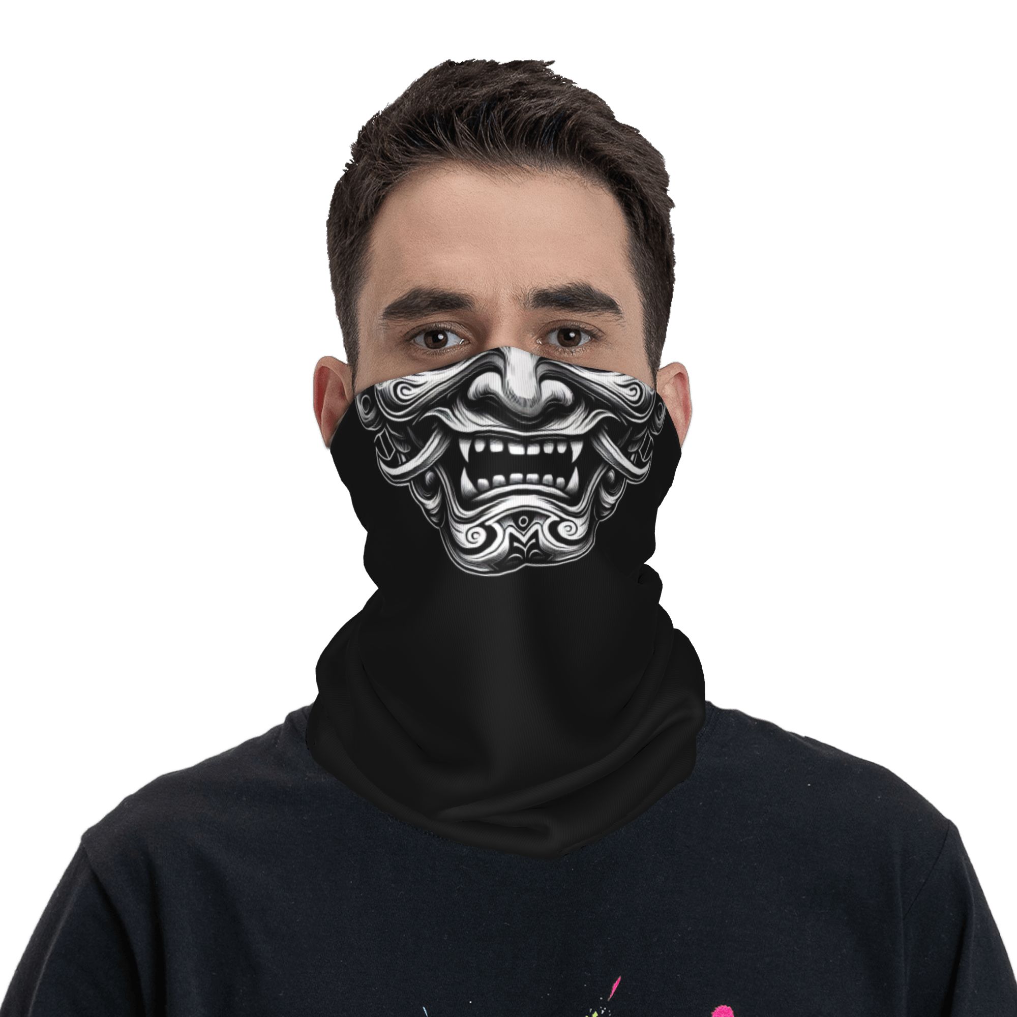 Custom Samurai Oni Demon Banda - Neck Gaiter Fleece 리뷰 및 가격