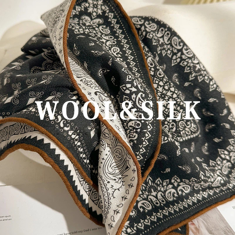 2026 Winter Luxury Designer Sc - Wool Scarf Men 리뷰 및 가격