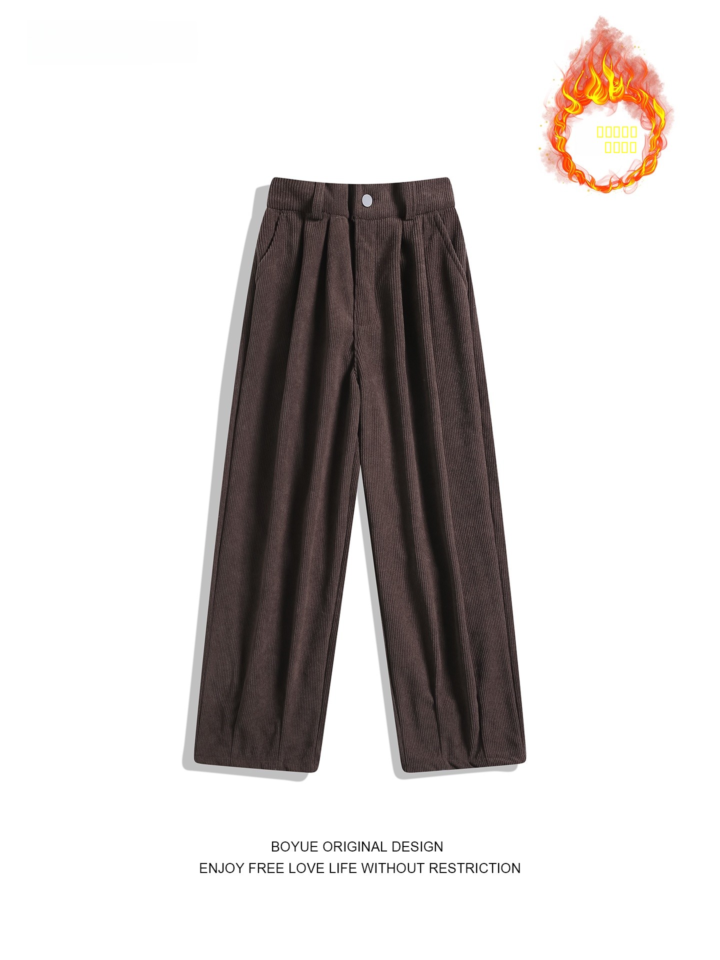 Boyue Men's Thiened Corduroy S - Corduroy Pant Warm 리뷰 및 가격