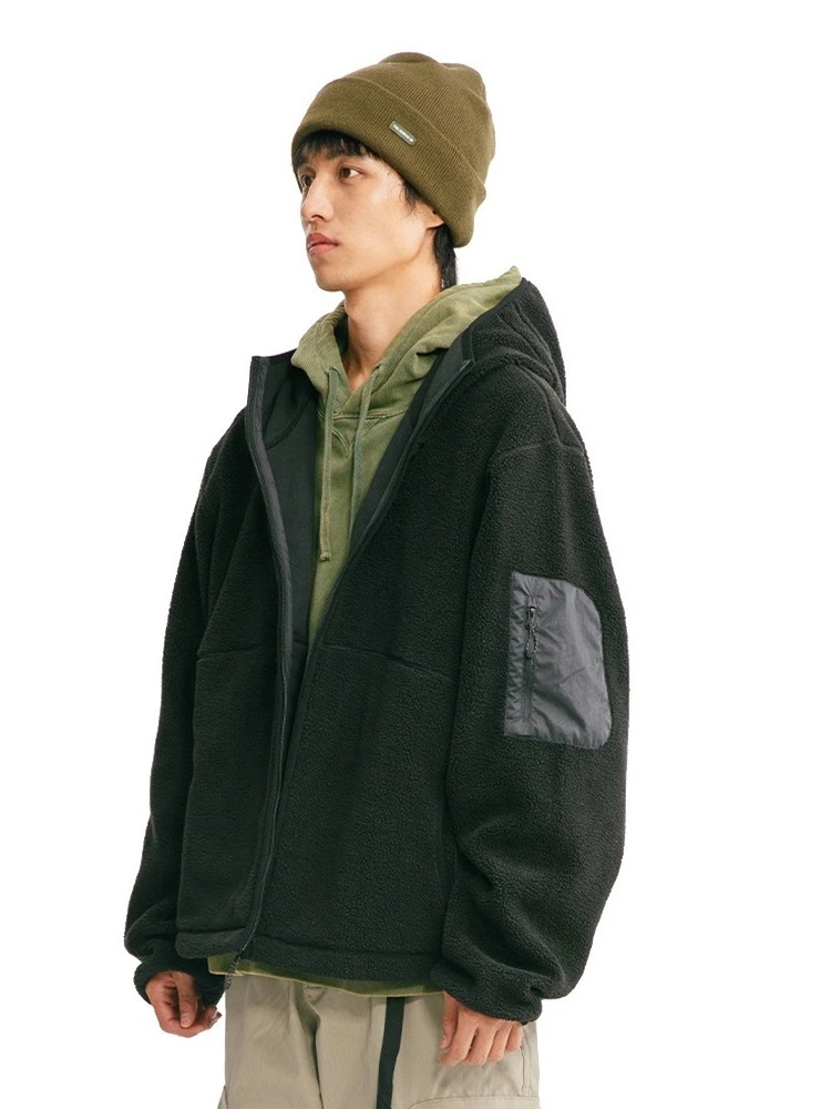 Mens Hoodie Autumn Winter Cott - Sherpa Hoodie Fleece 리뷰 및 가격