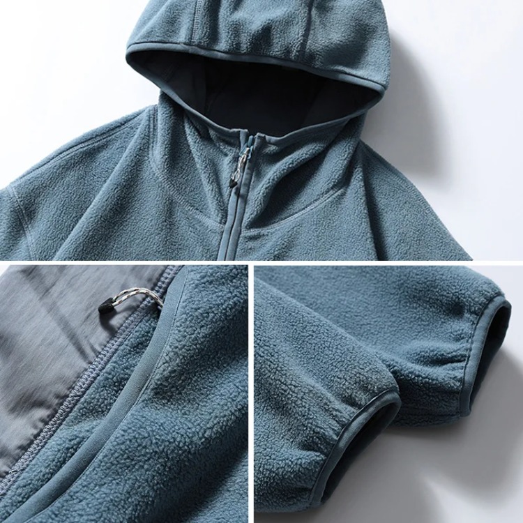Mens Hoodie Autumn Winter Cott - Sherpa Hoodie Fleece 리뷰 및 가격
