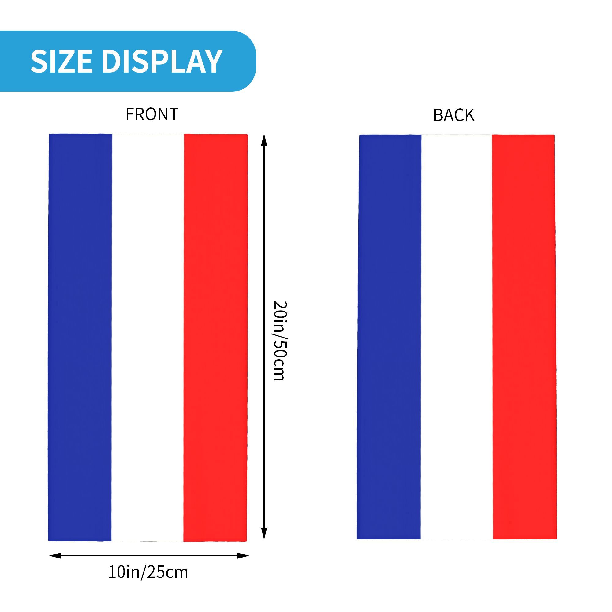 Custom French Flag France Band - Neck Gaiter Fleece 리뷰 및 가격