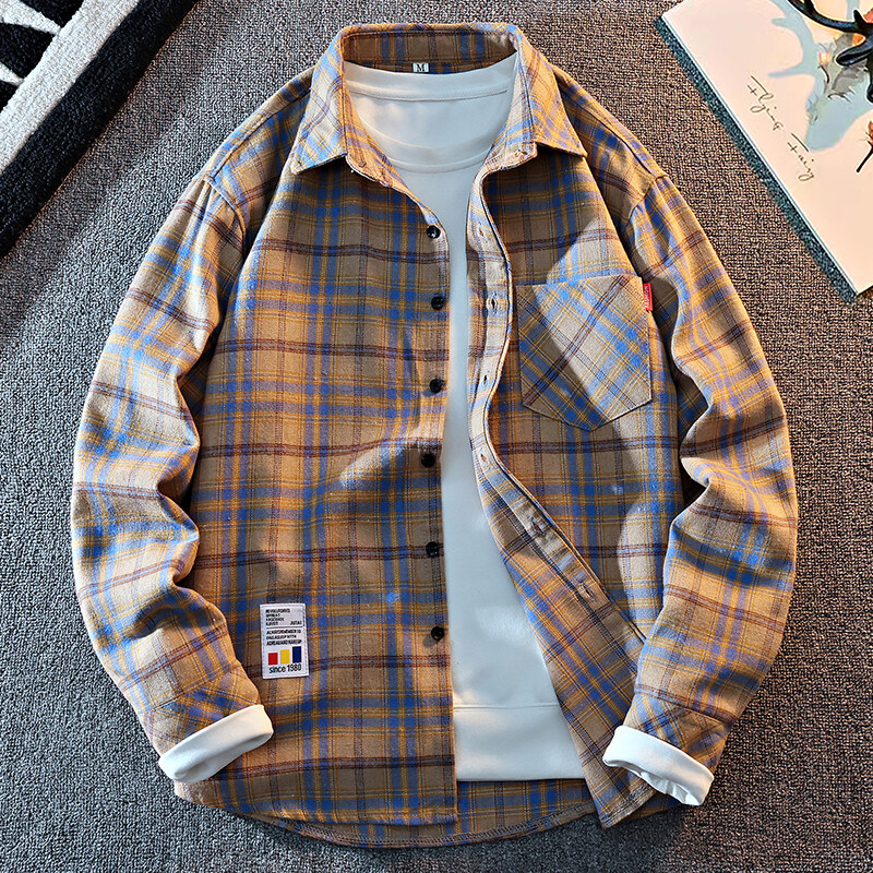 2025 New Arrival Mens Plaid Sh - Flannel Shirt Lined 리뷰 및 가격