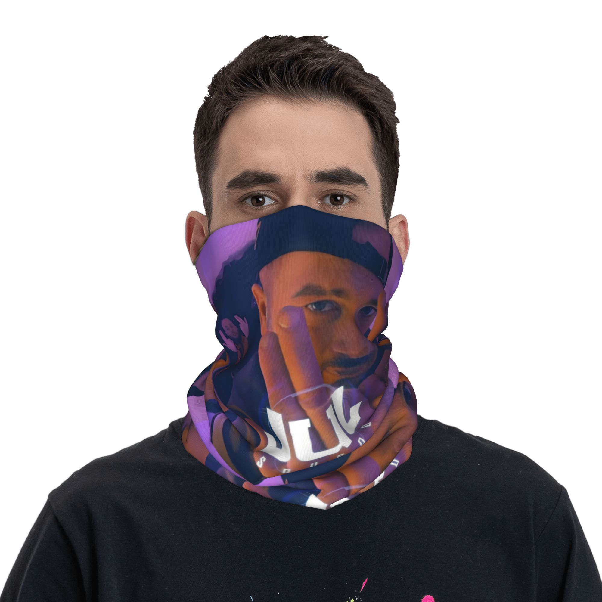 Custom JuL Rap Music Bandana W - Neck Gaiter Fleece 리뷰 및 가격