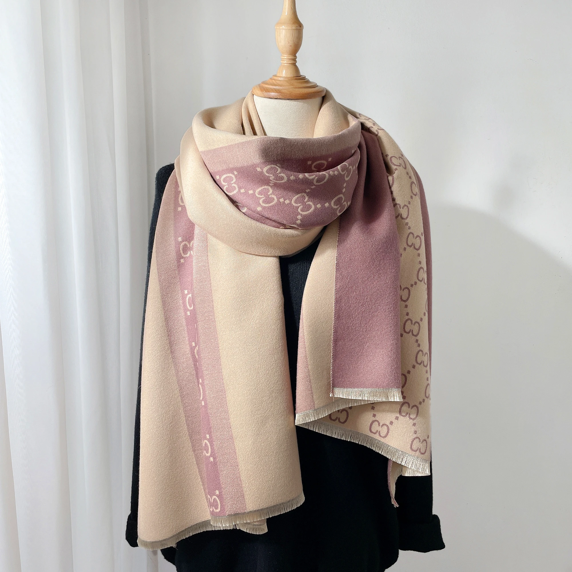 2025 Autumn and Winter New Eur - Wool Scarf Men 리뷰 및 가격
