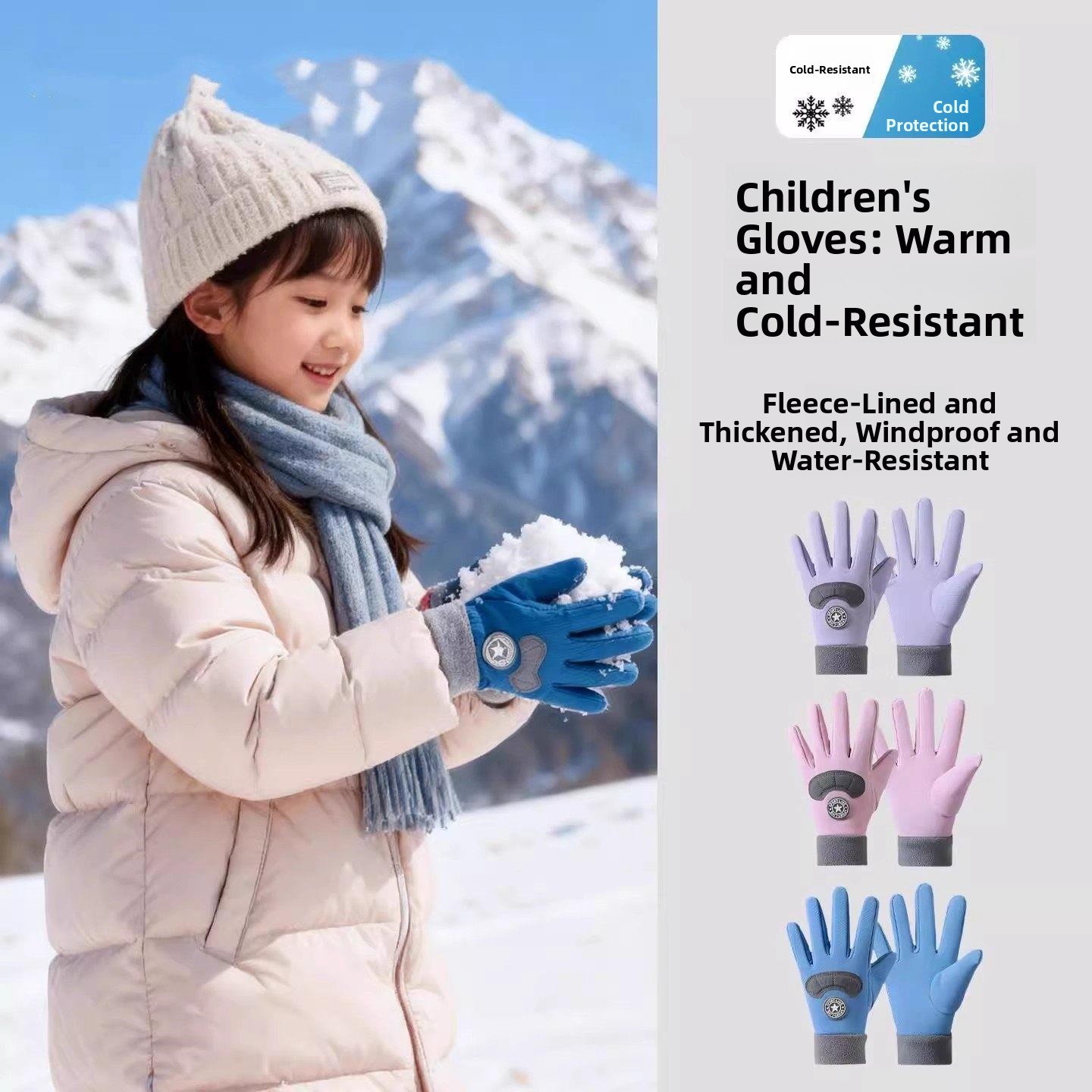 Children's Ski Gloves Winter W - Snow Glove Insulated 리뷰 및 가격
