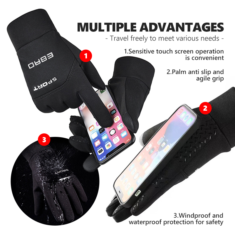 Waterproof Winter Warm Gloves  - Touch Screen Gloves 리뷰 및 가격