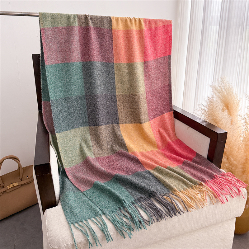 200*64cm New Fashion Cashmere  - Wool Scarf Men 리뷰 및 가격