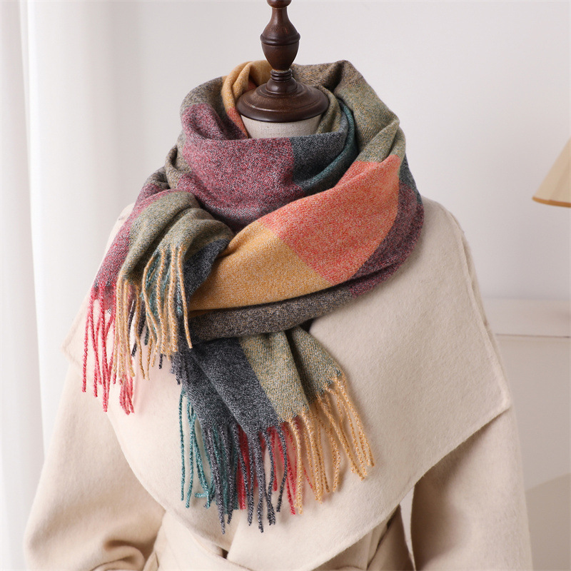 200*64cm New Fashion Cashmere  - Wool Scarf Men 리뷰 및 가격