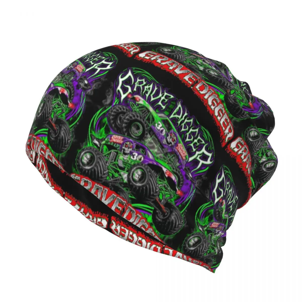 Monster Jam Grave Digger Monst - Knit Beanie Hat Warm 리뷰 및 가격