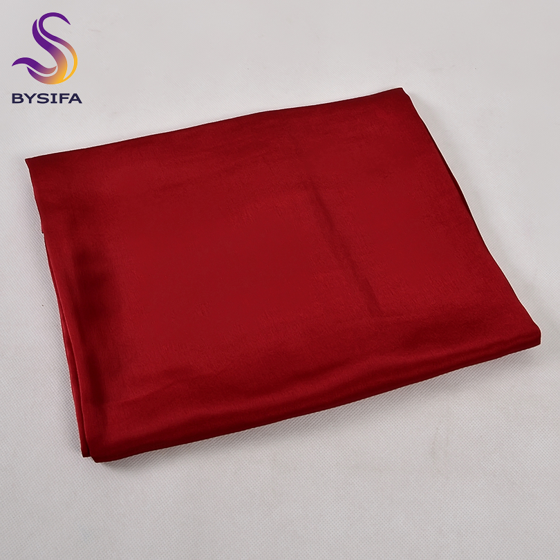 [BYSIFA] Solid Color Silk Scar - Shawl Wrap Winter 리뷰 및 가격