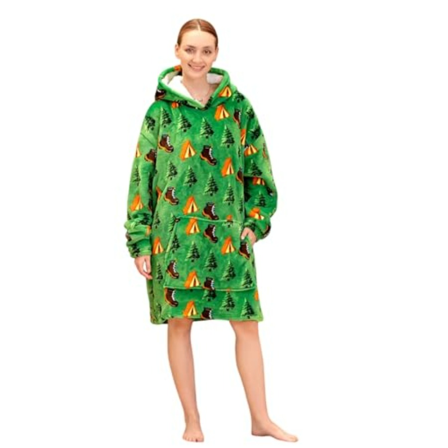 Wearable Blanket Hoodie for Ad - Sherpa Hoodie Fleece 리뷰 및 가격