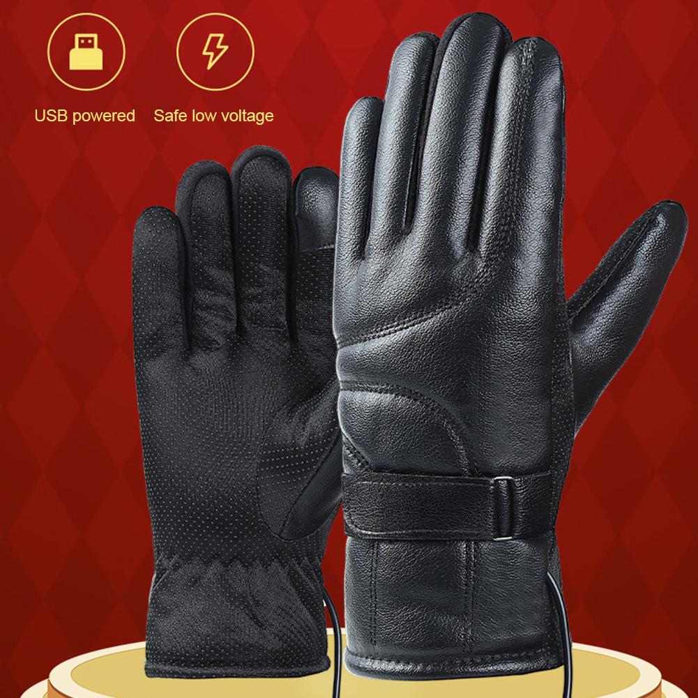 1 Pair USB Heating Gloves Rech - Touch Screen Gloves 리뷰 및 가격