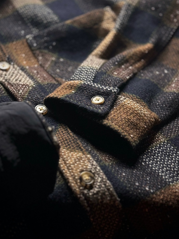 Mens American Vintage Yarn Dye - Flannel Shirt Lined 리뷰 및 가격