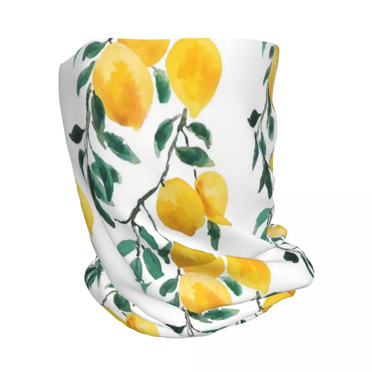Hand Painted Yellow Lemon Wate - Knit Beanie Hat Warm 리뷰 및 가격