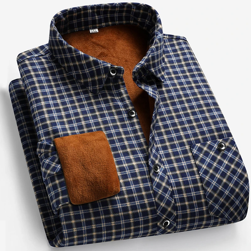 2026 Autumn and Winter Men's F - Flannel Shirt Lined 리뷰 및 가격