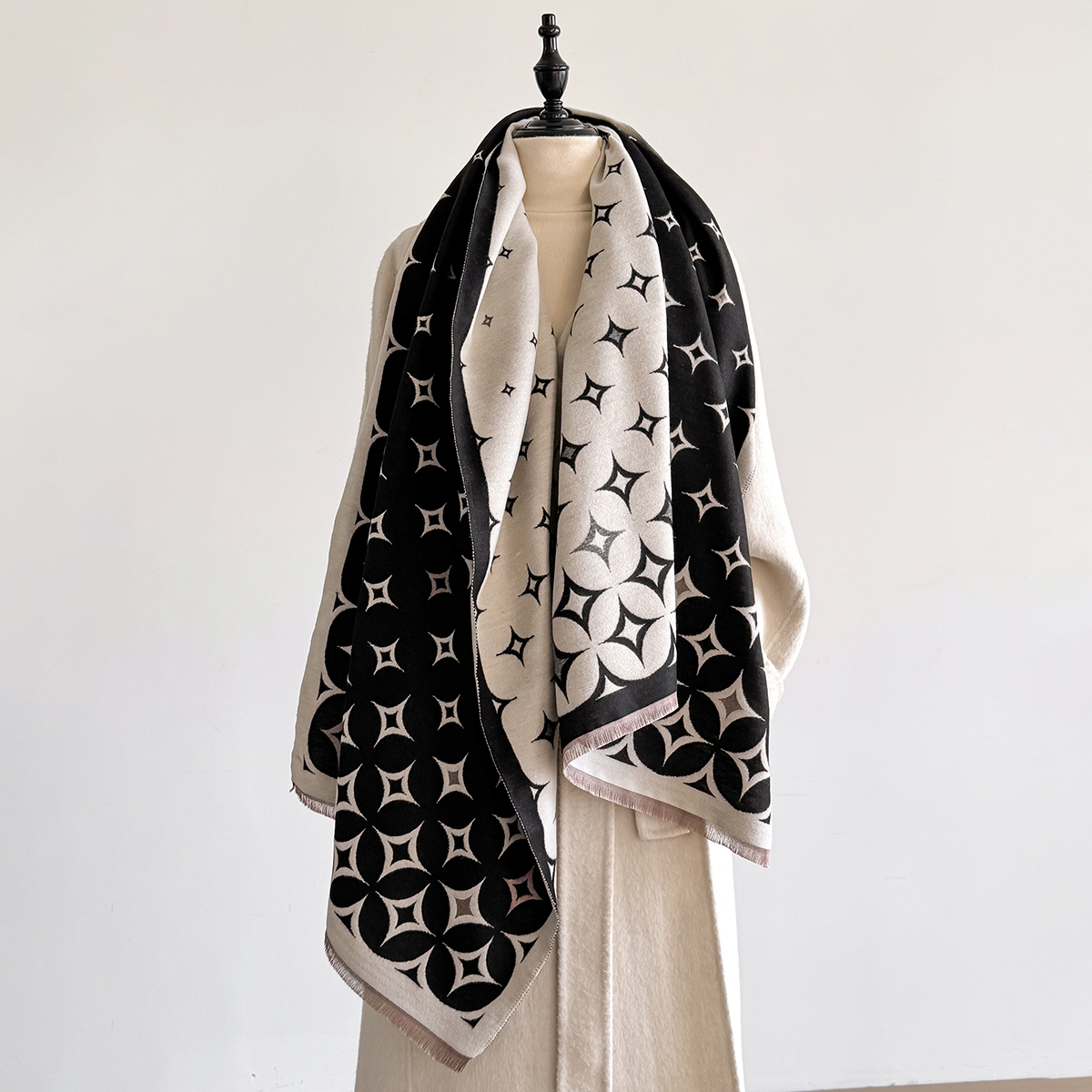 Luxury Winter Scarf Women Cash - Wool Scarf Men 리뷰 및 가격