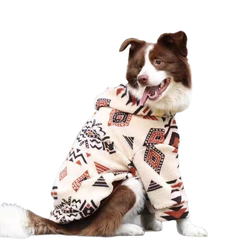 Winter Warm Hooded Dog Coat Sh - Sherpa Hoodie Fleece 리뷰 및 가격