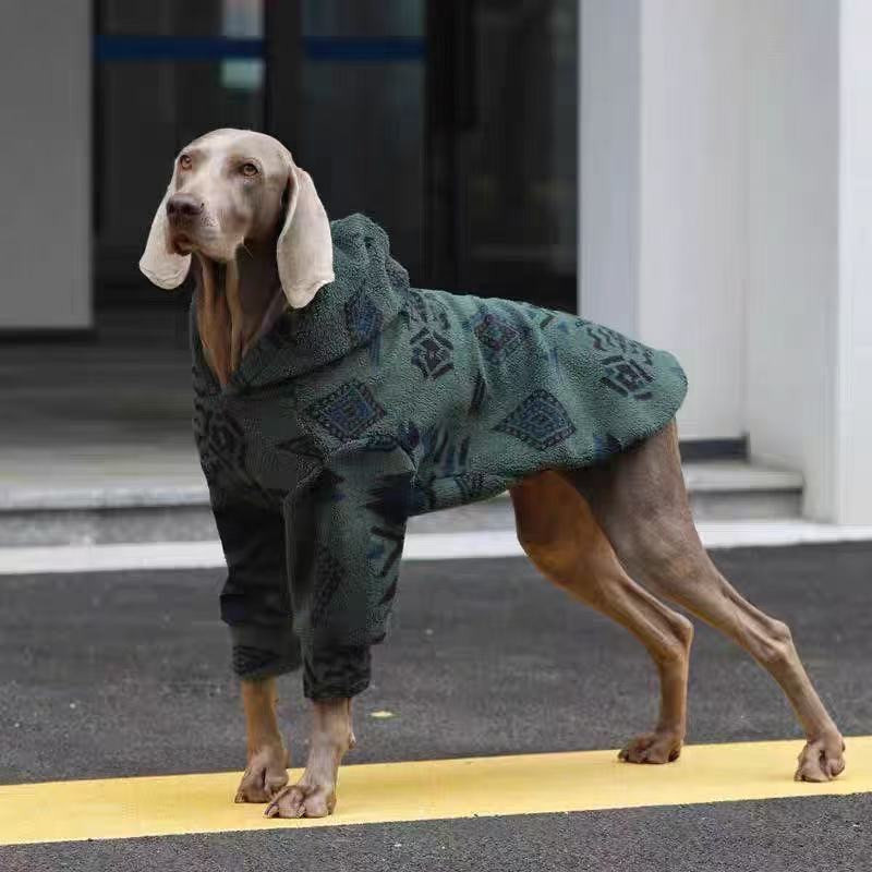 Winter Warm Hooded Dog Coat Sh - Sherpa Hoodie Fleece 리뷰 및 가격