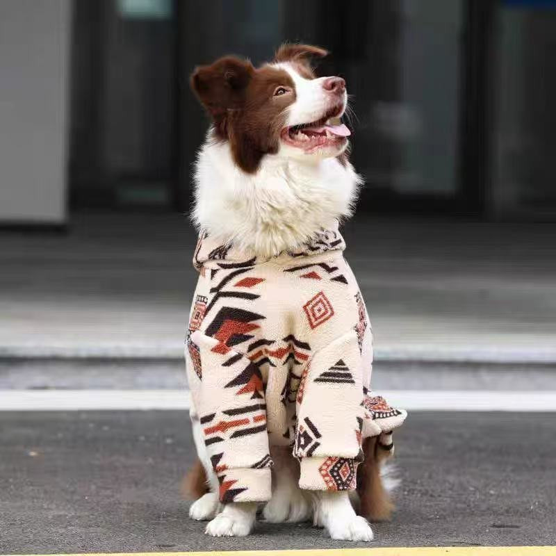 Winter Warm Hooded Dog Coat Sh - Sherpa Hoodie Fleece 리뷰 및 가격