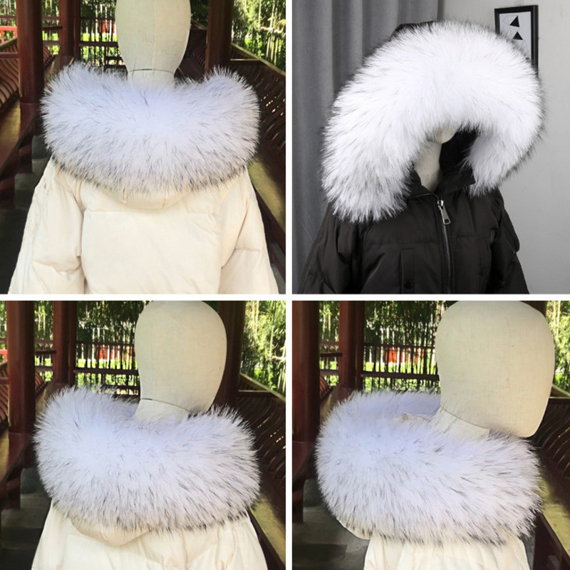 100% Real Fur Collar Coat Wint - Shawl Wrap Winter 리뷰 및 가격