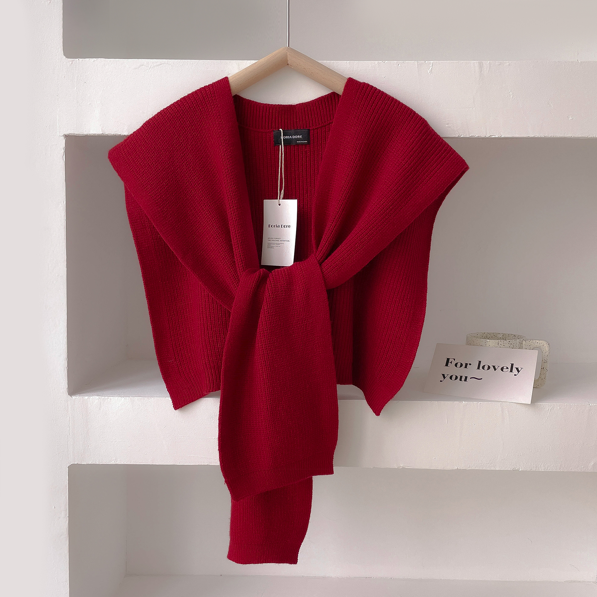 Cashmere Wool Knit Women Fake  - Shawl Wrap Winter 리뷰 및 가격