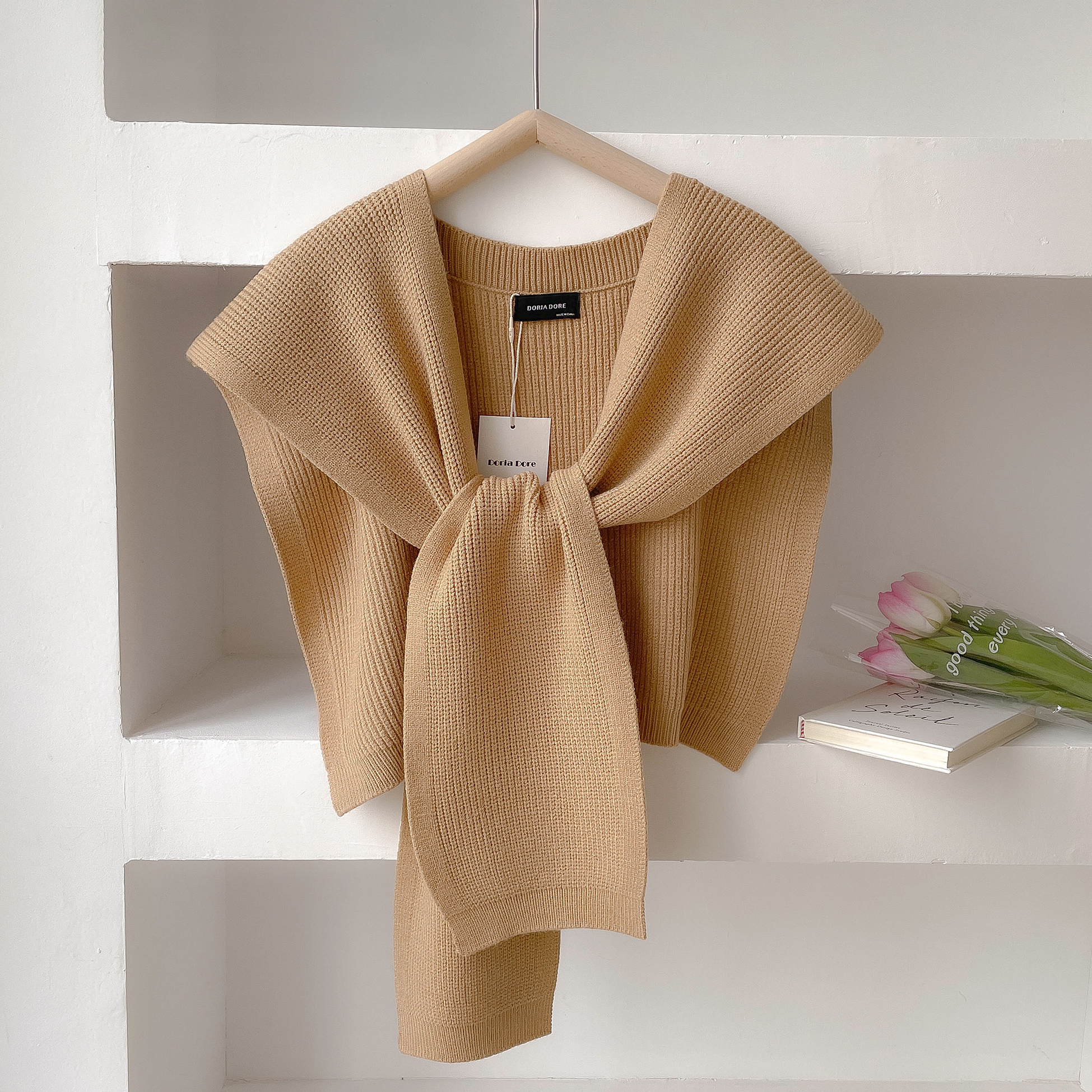 Cashmere Wool Knit Women Fake  - Shawl Wrap Winter 리뷰 및 가격