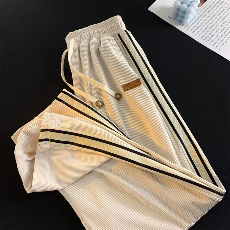 Corduroy Sweatpants Women Y2K  - Corduroy Pant Warm 리뷰 및 가격