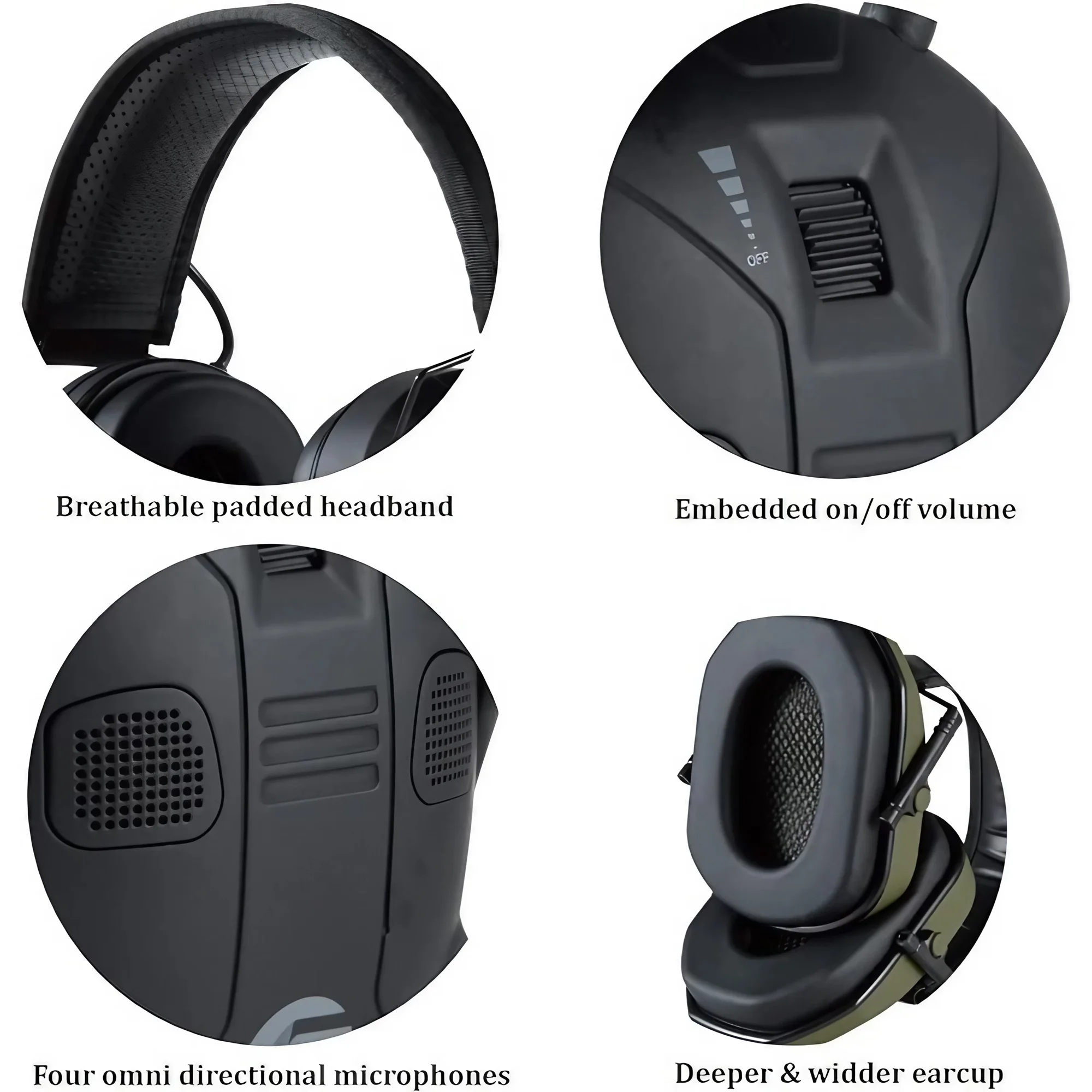 Foldable Tactical Noise Cancel - Earmuffs Foldable 리뷰 및 가격