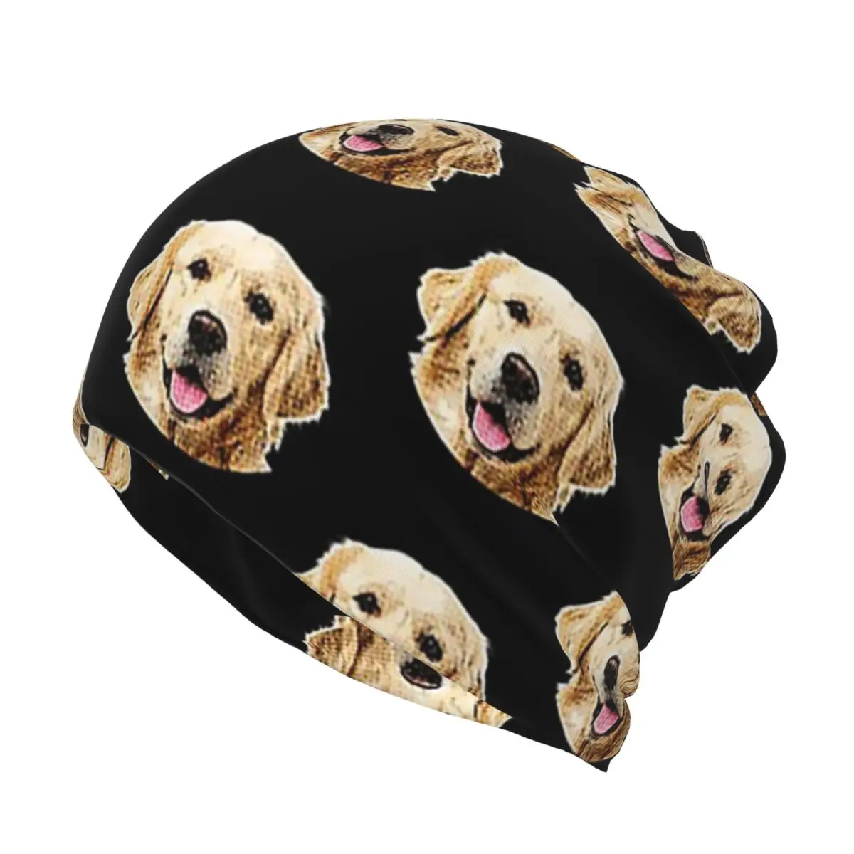 Funny Golden Retriever Face Po - Knit Beanie Hat Warm 리뷰 및 가격