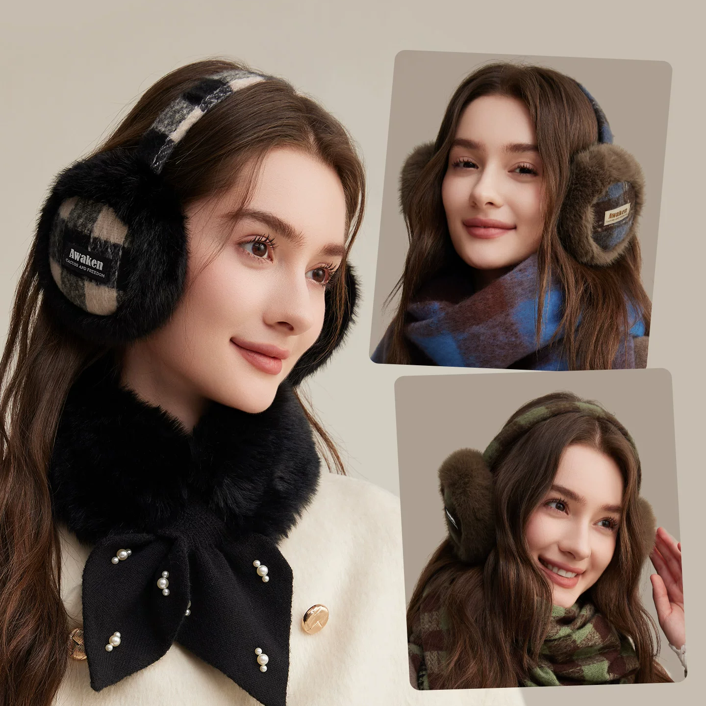 Winter Warm Fold Ear Muff Plai - Earmuffs Foldable 리뷰 및 가격